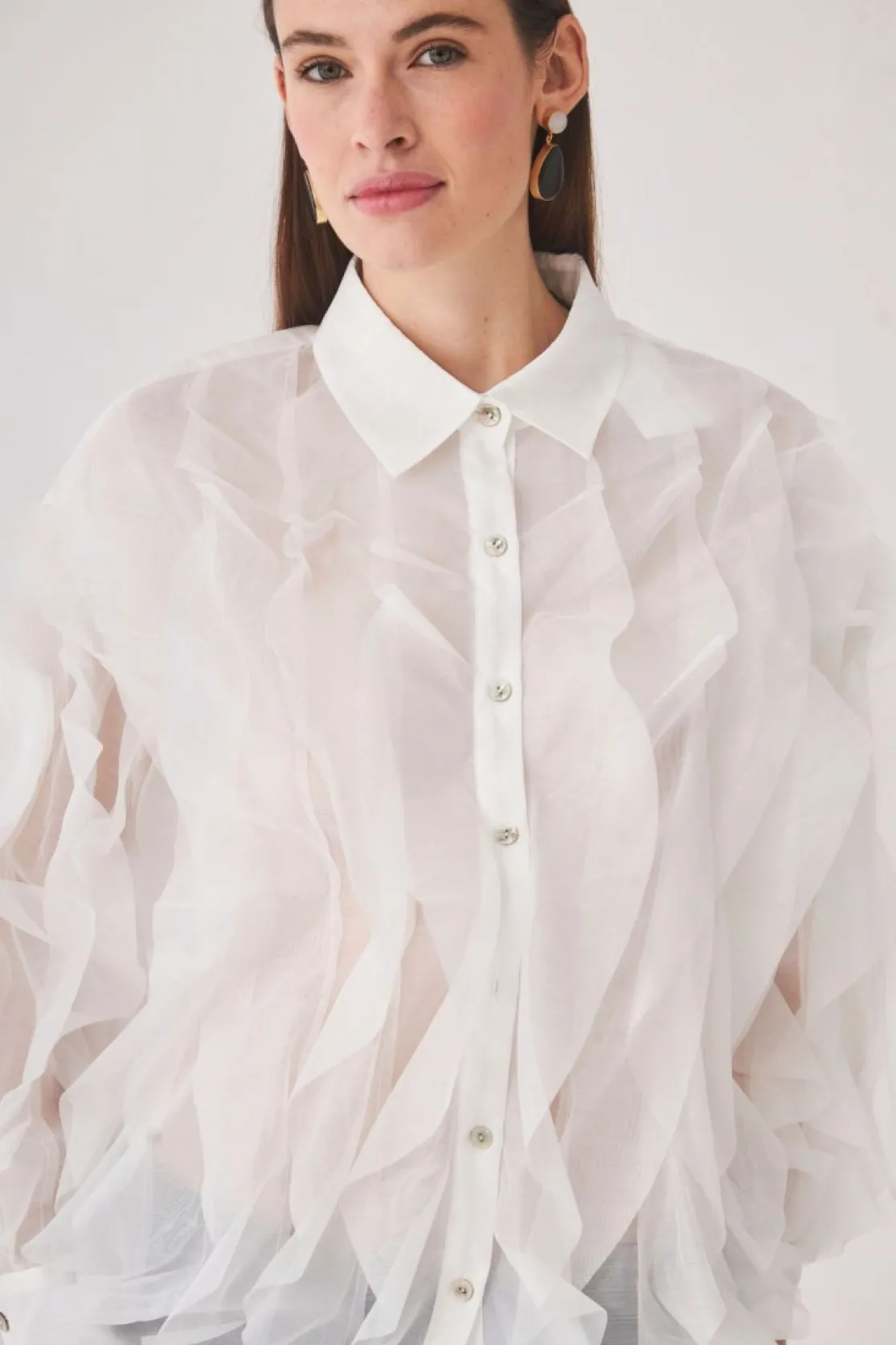 CAMISA FELICIANA BLANCO*Coosy Hot