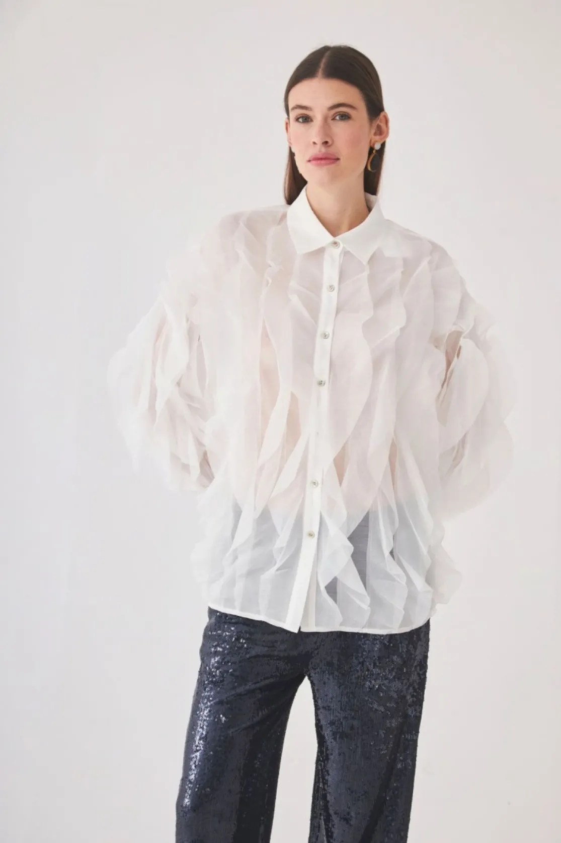 CAMISA FELICIANA BLANCO*Coosy Hot