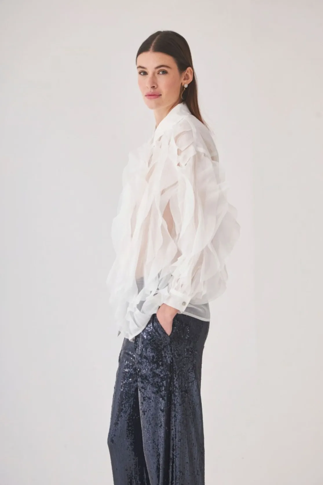 CAMISA FELICIANA BLANCO*Coosy Hot