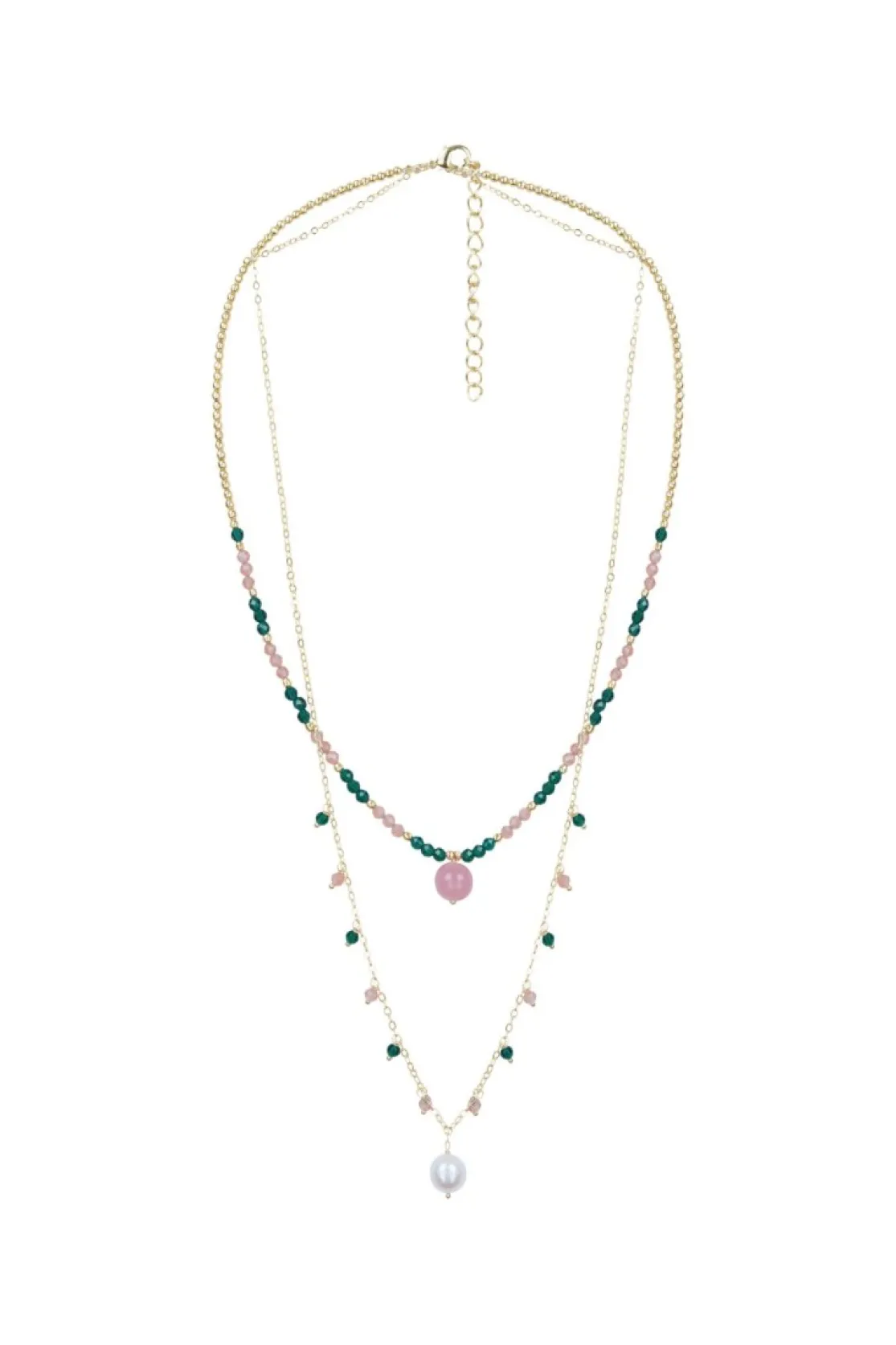 COLLAR ROMANTIC VERDE*Coosy Cheap