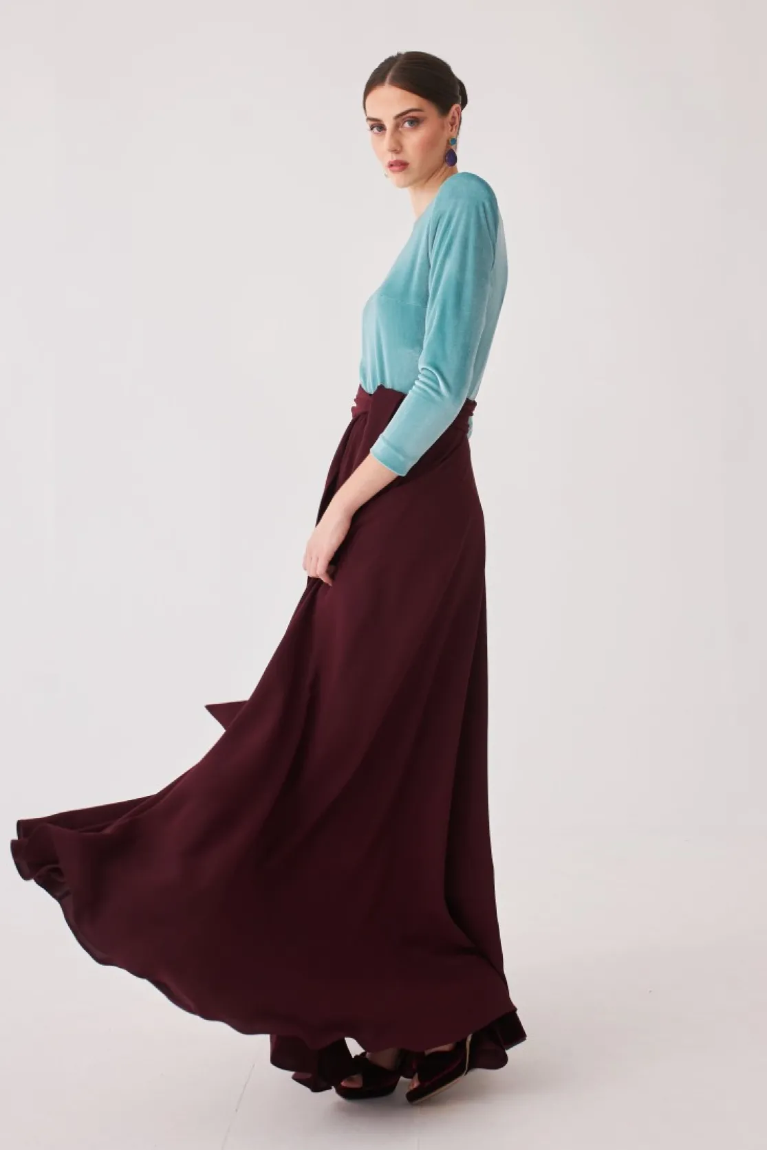 FALDA LAURAMBBURDEOS*Coosy Flash Sale