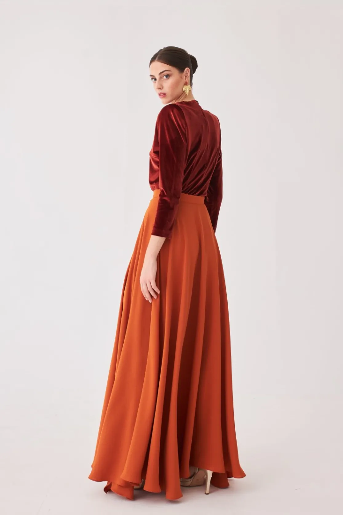 FALDA LAURAMBNARANJA*Coosy Clearance