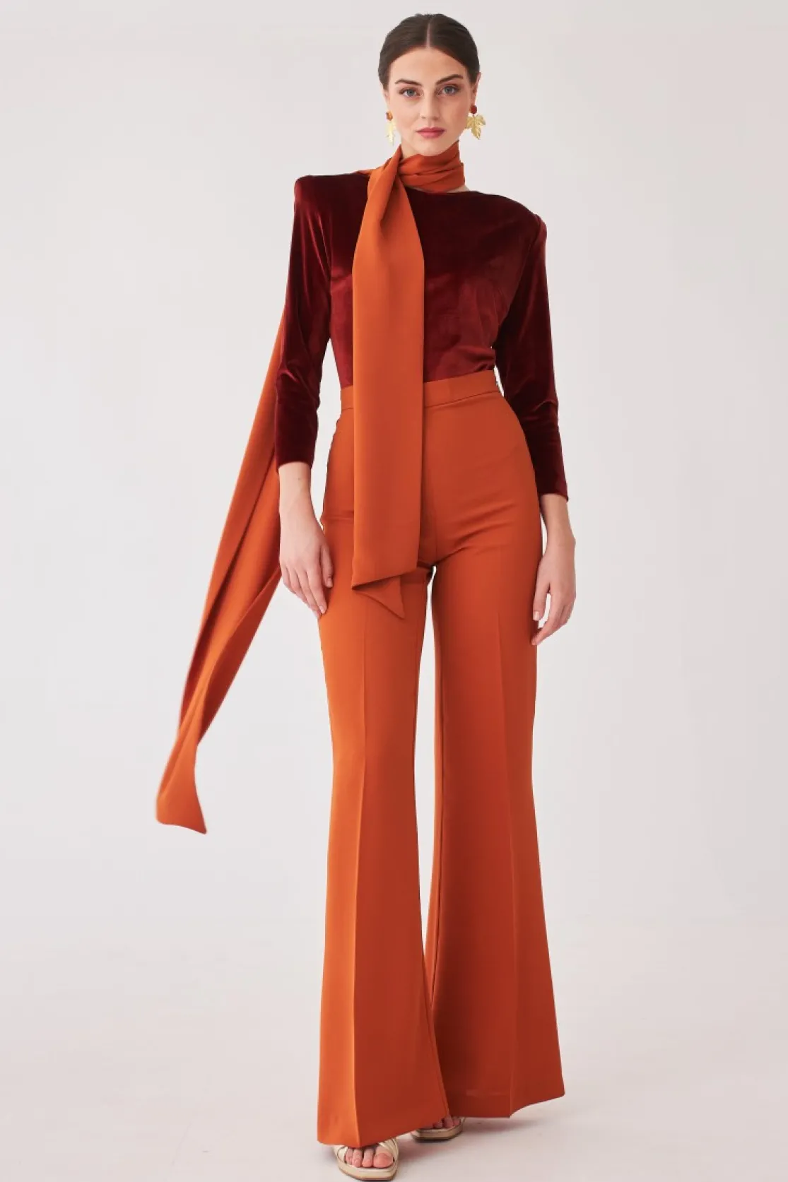 PANTALON LAURAMBNARANJA*Coosy Fashion