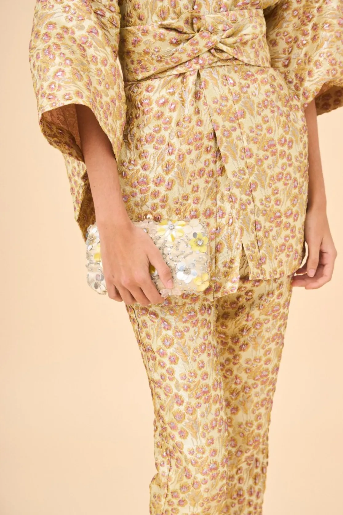 PANTALON MARIETTA DORADO*Coosy New