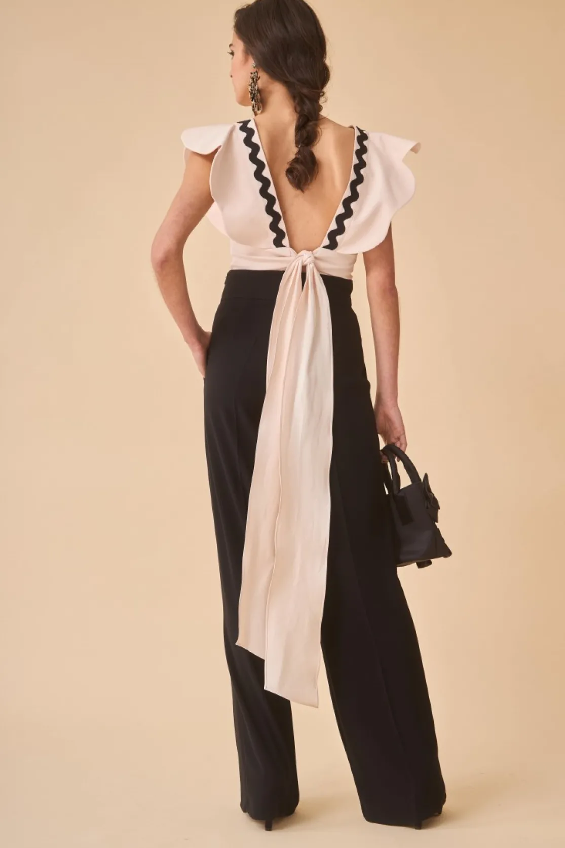 PANTALON SASTRE NEGRO*Coosy Hot