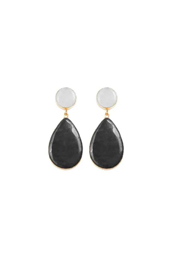 PENDIENTES CAROLA NEGRO*Coosy Outlet