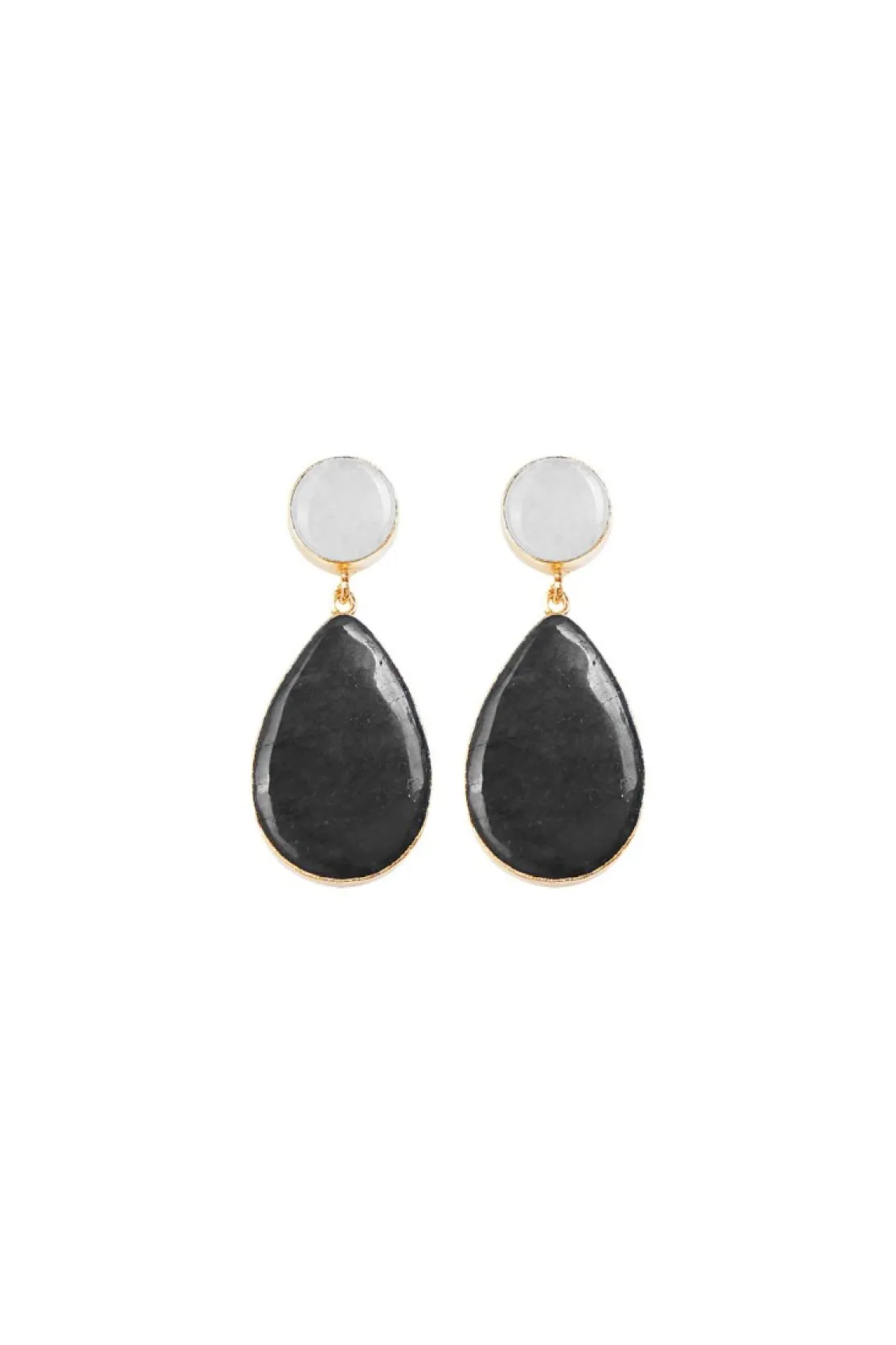 PENDIENTES CAROLA NEGRO*Coosy Outlet