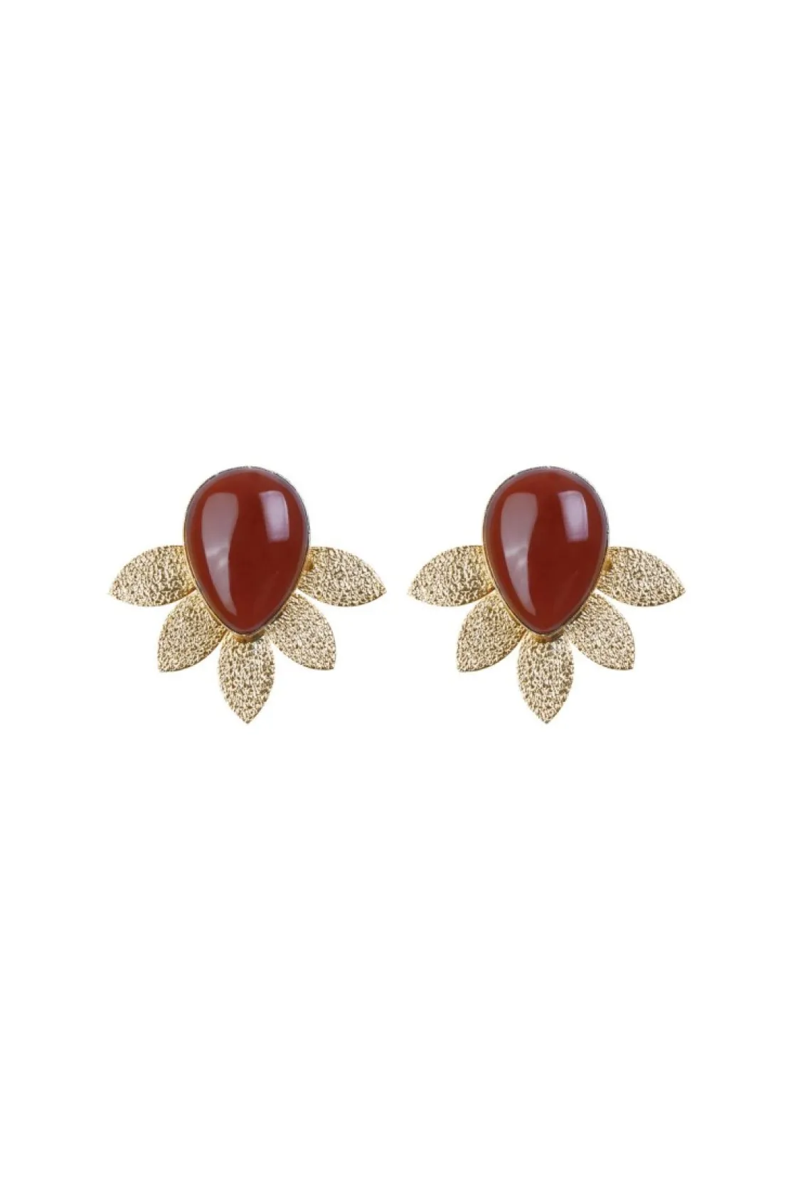 PENDIENTES CELESTE ROJO*Coosy Hot