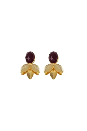 Pendientes Crispia Morado | *Coosy Hot