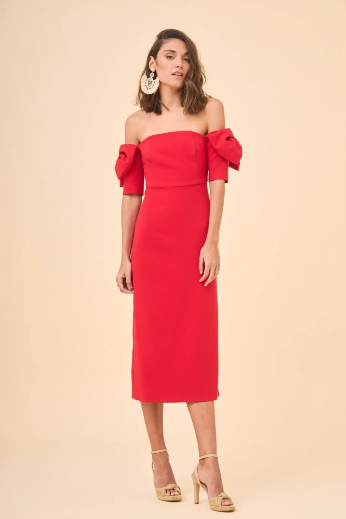 VESTIDO ADIRANEROJO*Coosy Best Sale