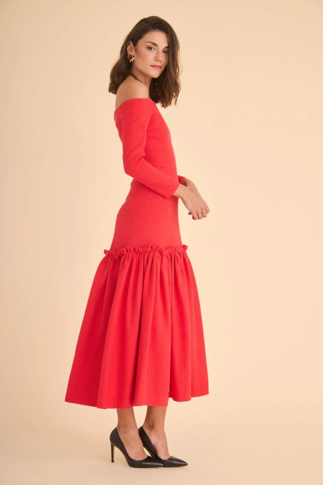 VESTIDO AFRICA ROJO*Coosy Hot