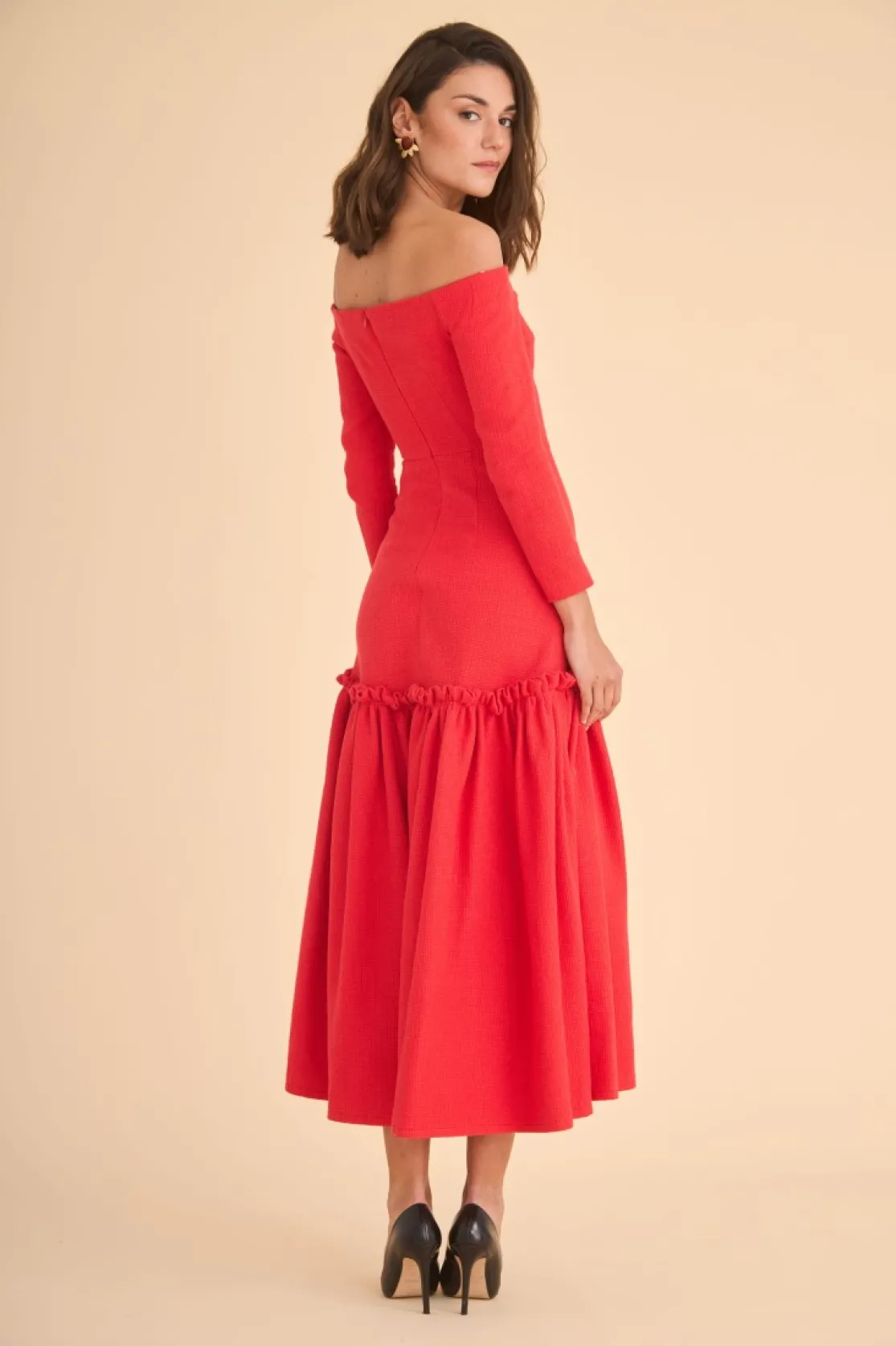 VESTIDO AFRICA ROJO*Coosy Hot