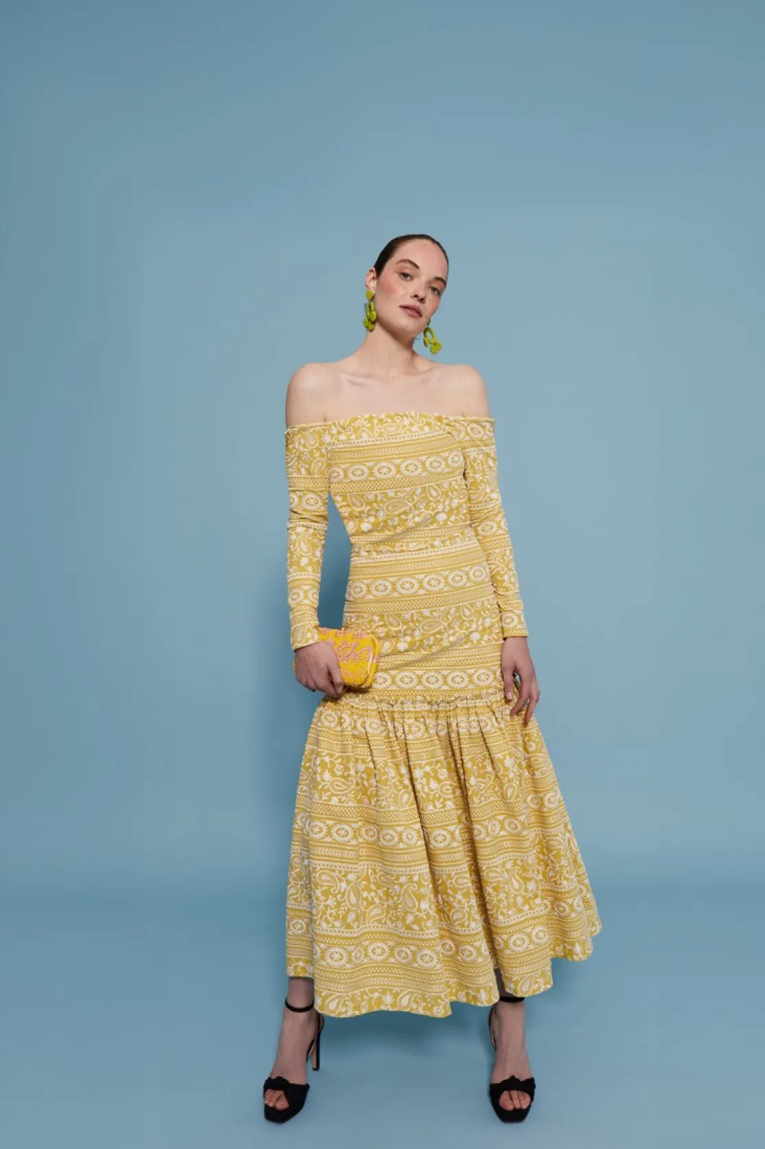 VESTIDO AFRICAAMARILLO*Coosy New