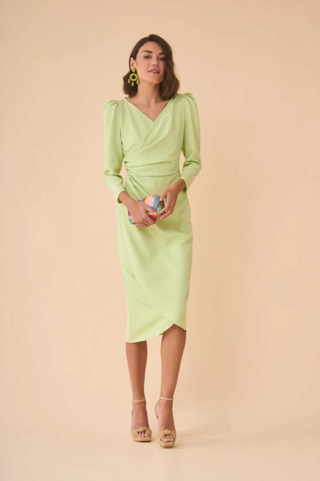 VESTIDO ALMAPISTACHO*Coosy Best Sale