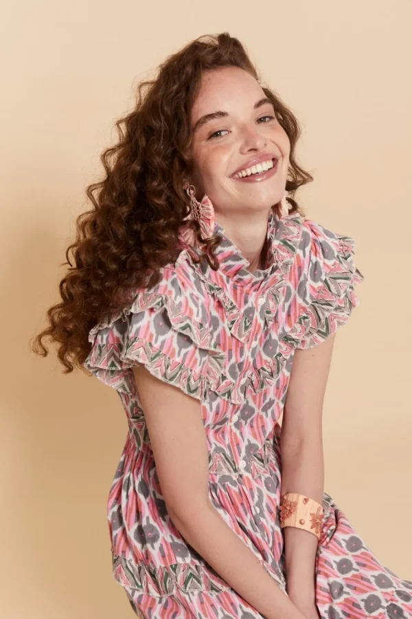 VESTIDO ANTILLA ROSA*Coosy Store