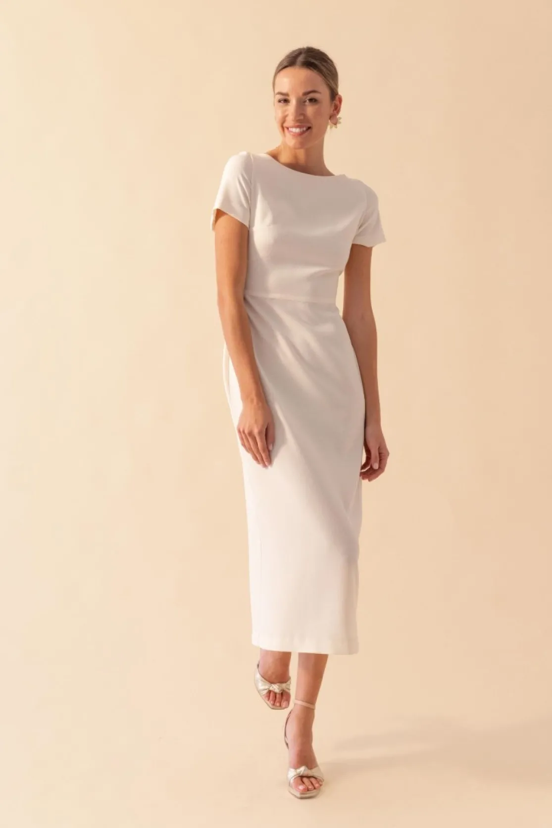 VESTIDO ANTONINABLANCO*Coosy Clearance