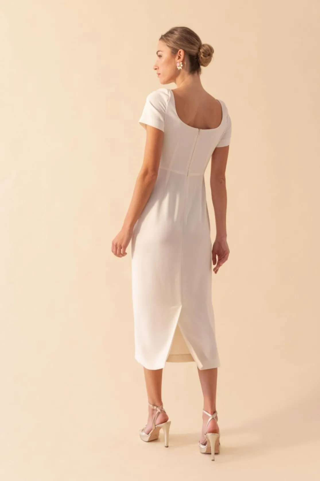 VESTIDO ANTONINABLANCO*Coosy Clearance