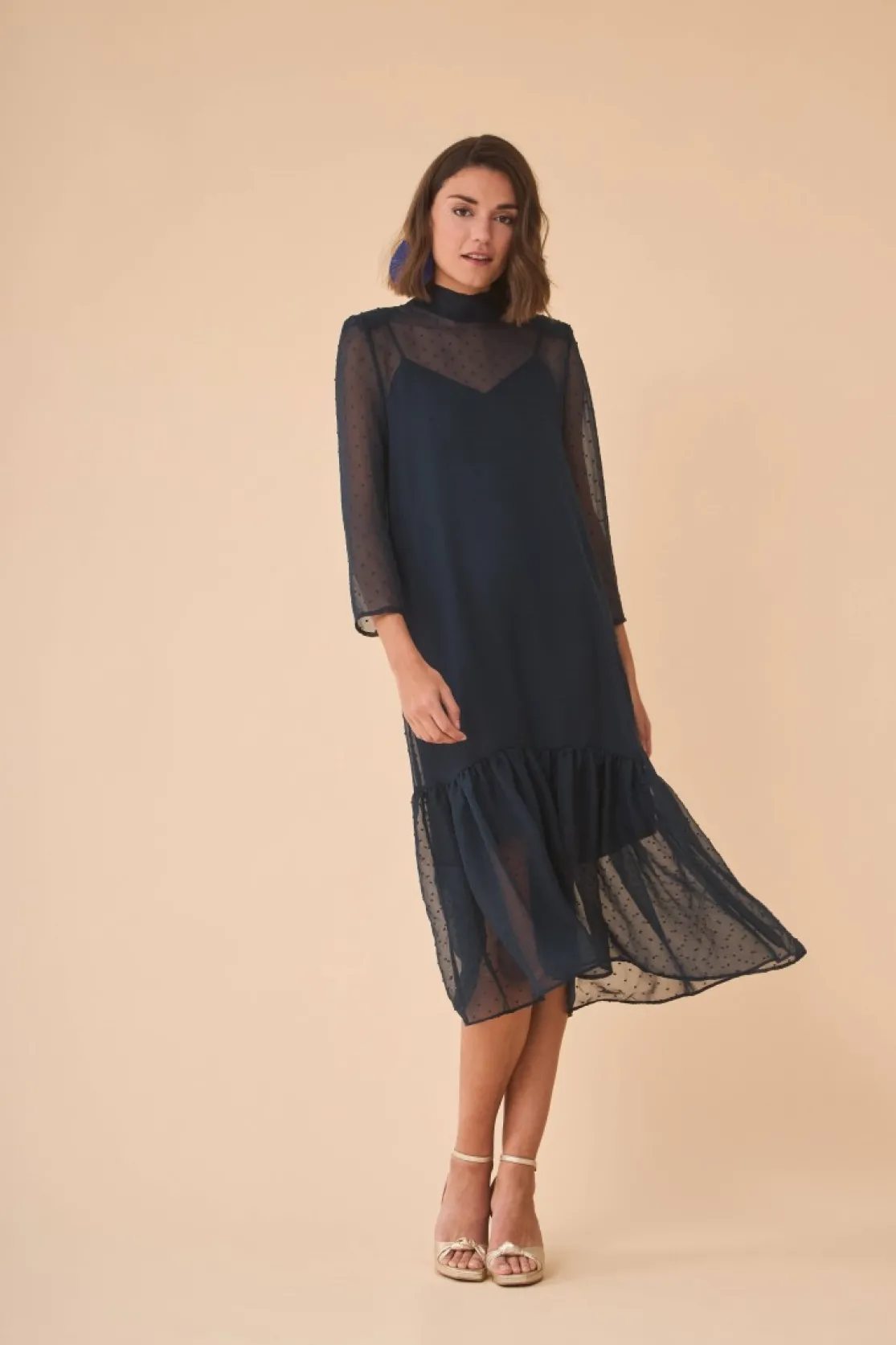VESTIDO CLEOTEMARINO*Coosy Cheap