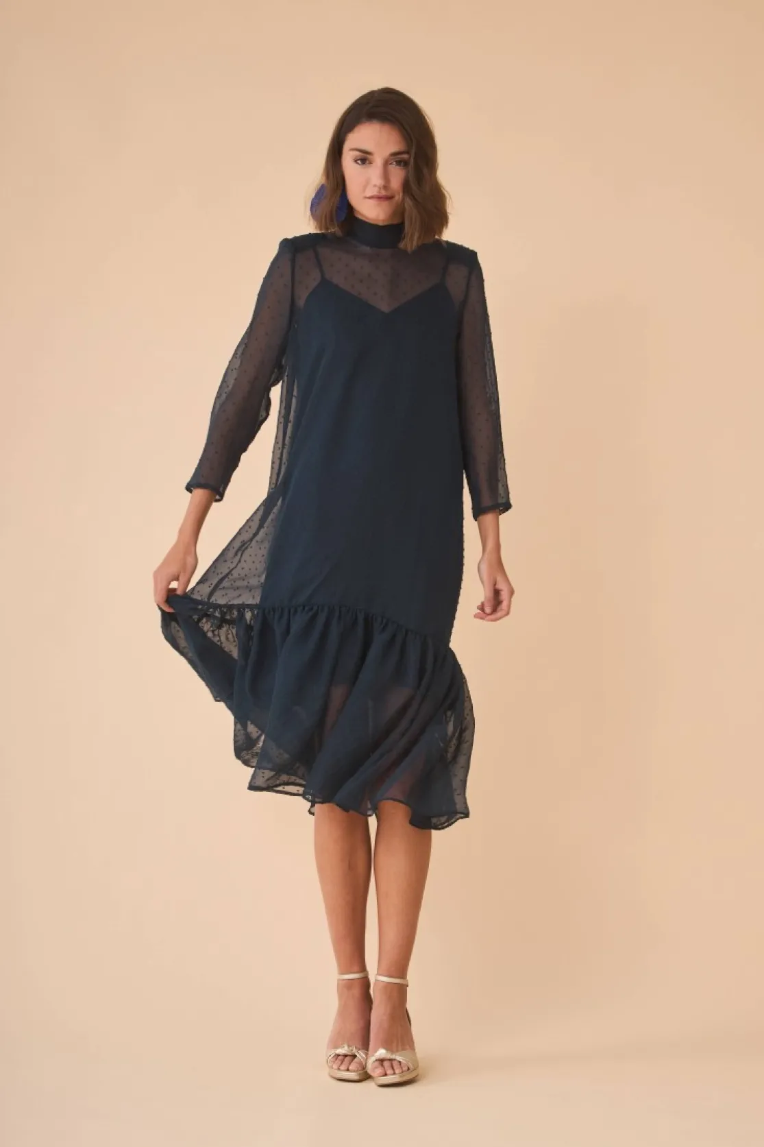 VESTIDO CLEOTEMARINO*Coosy Cheap