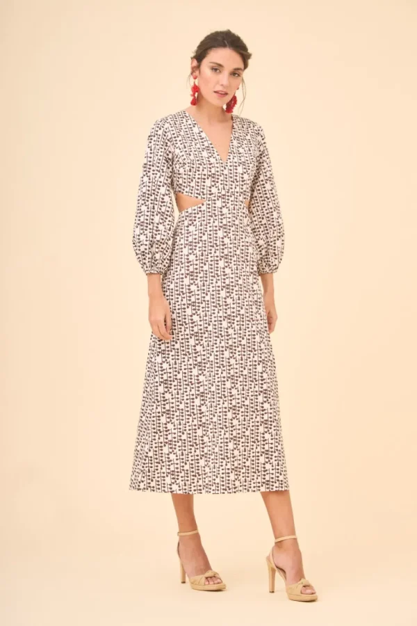 VESTIDO CLEVAESTAMPADO*Coosy Outlet