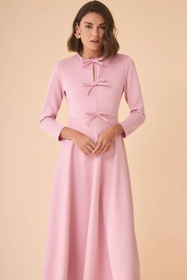 VESTIDO CONSROSA*Coosy Outlet