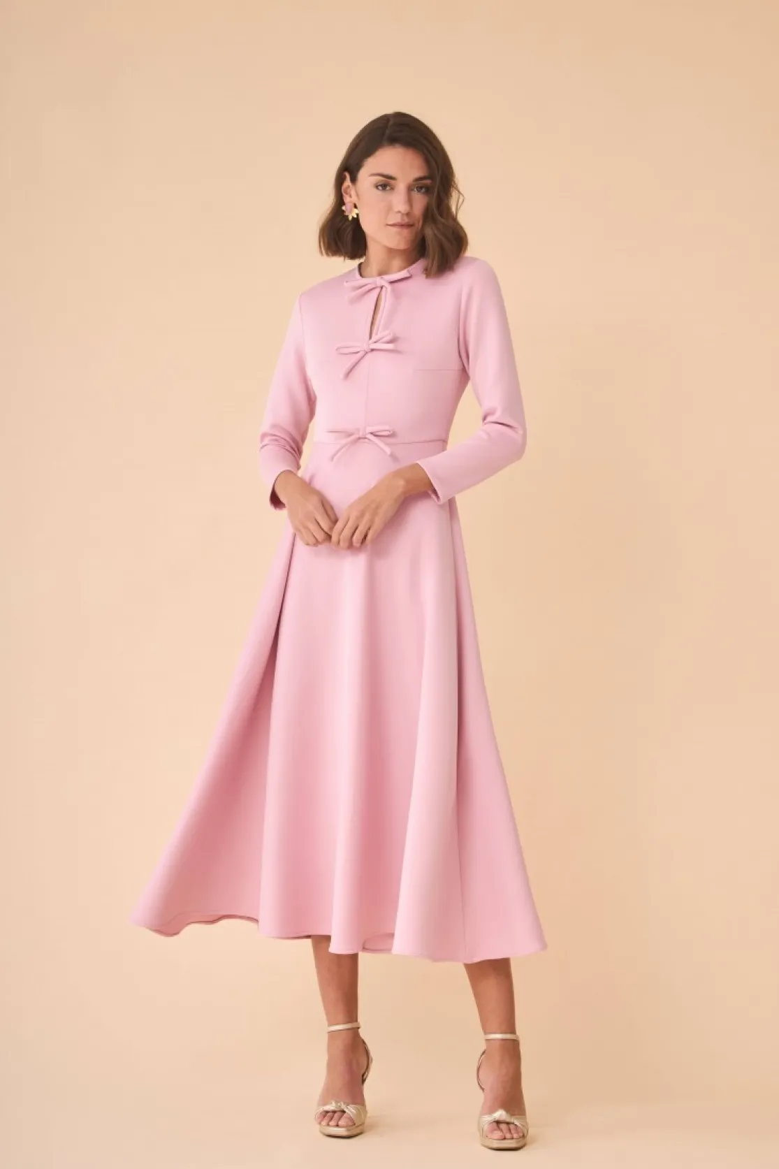 VESTIDO CONSROSA*Coosy Outlet