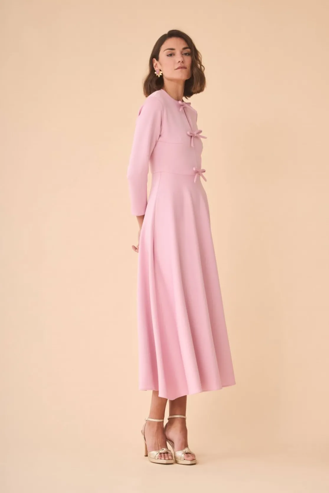 VESTIDO CONSROSA*Coosy Outlet