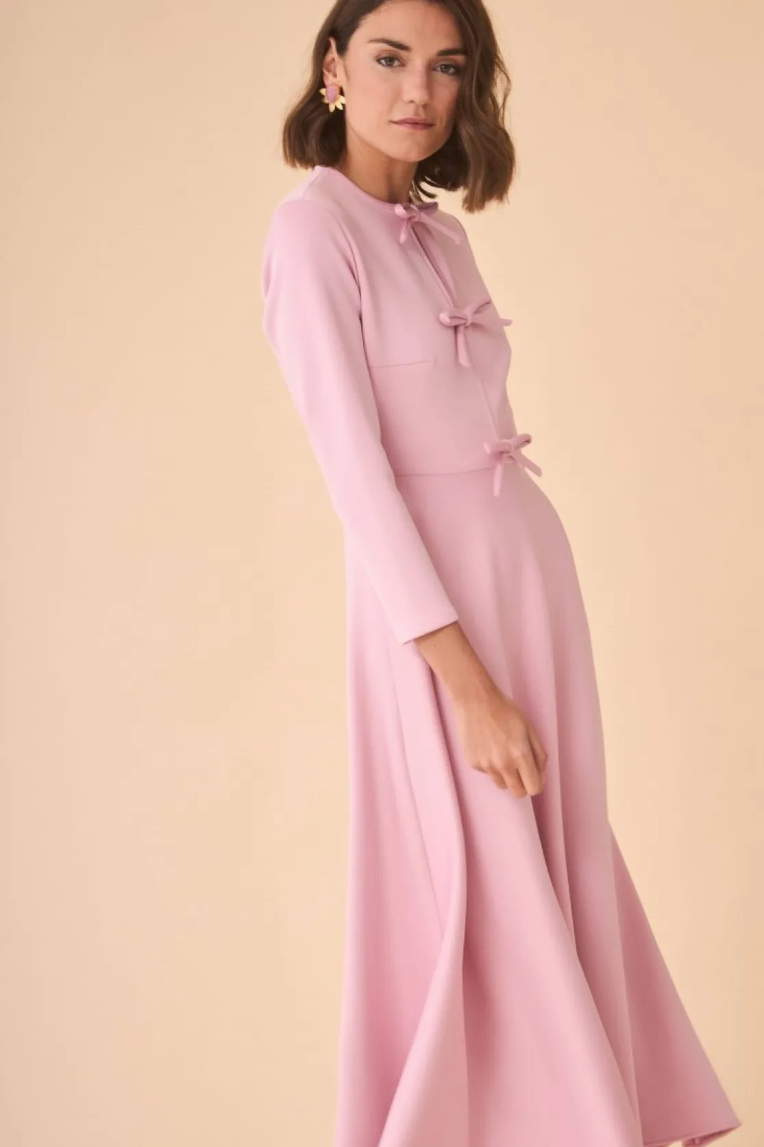 VESTIDO CONSROSA*Coosy Outlet