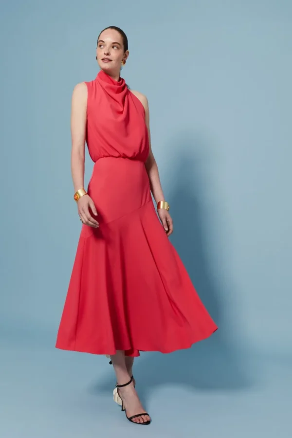 VESTIDO CRISTINA CORAL*Coosy Best