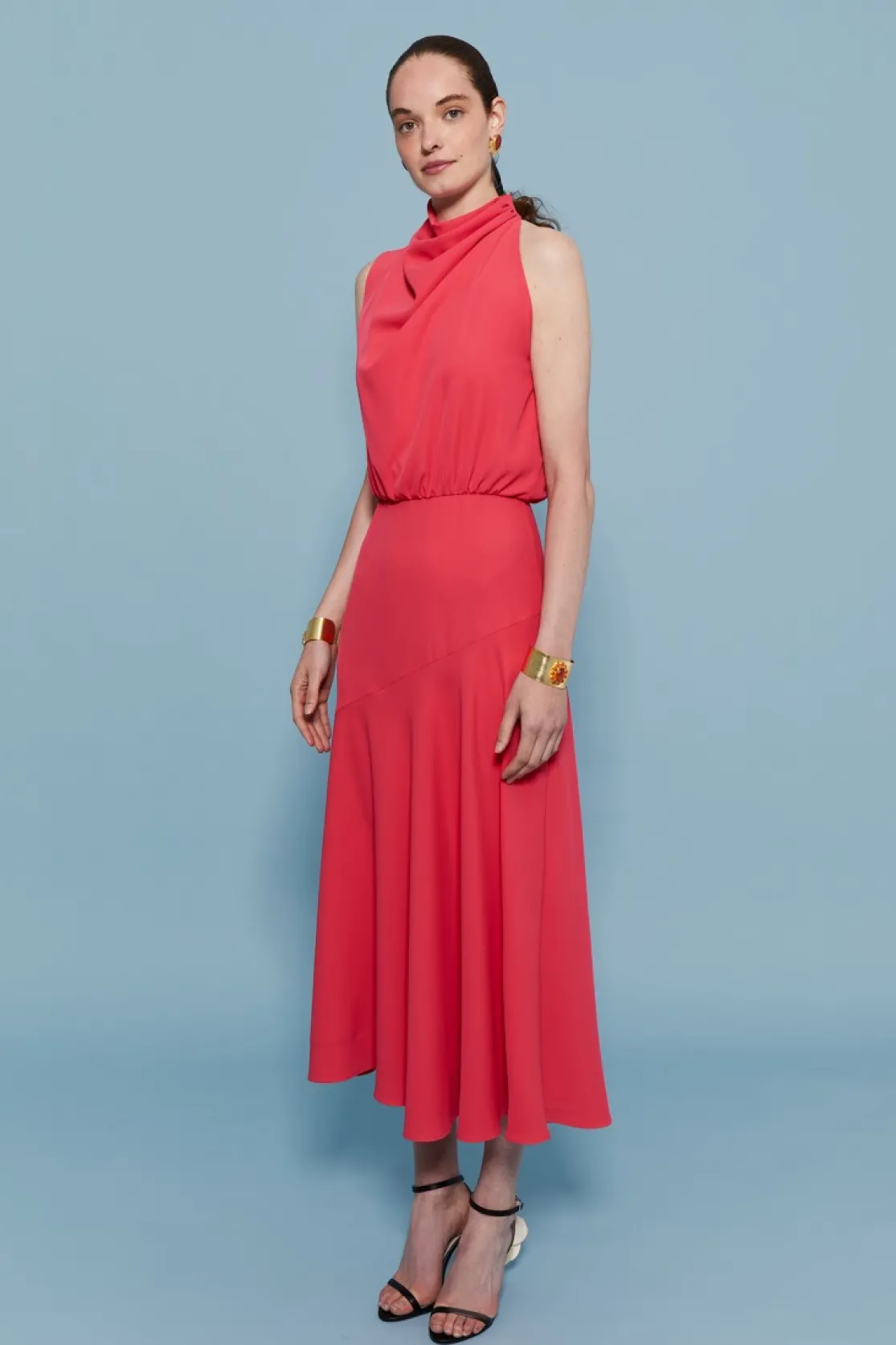 VESTIDO CRISTINA CORAL*Coosy Best