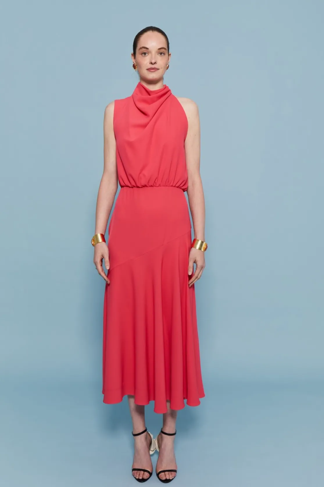 VESTIDO CRISTINA CORAL*Coosy Best