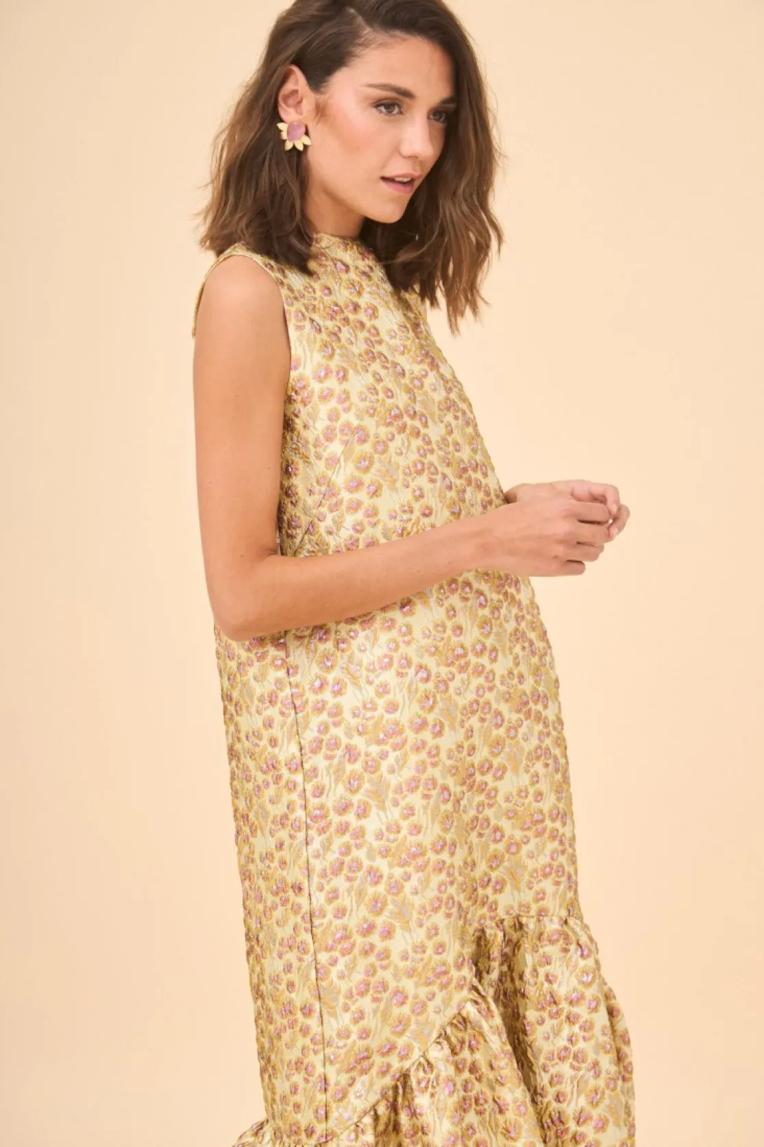 VESTIDO DORÉESTAMPADO*Coosy Hot