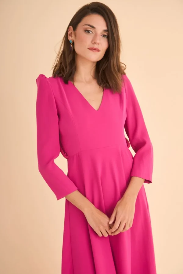 VESTIDO FIORE MB FUCSIA*Coosy Shop