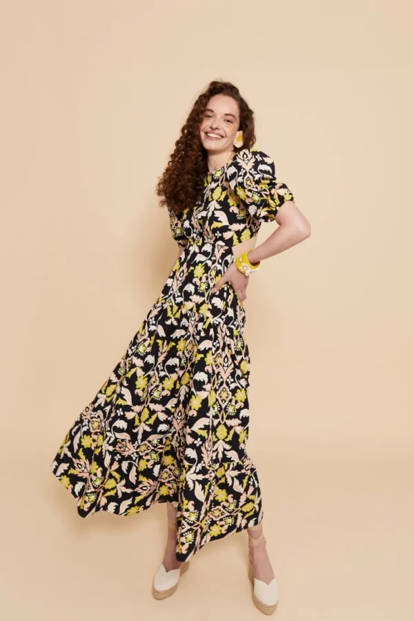 VESTIDO GABRINEGRO/SALMON*Coosy Cheap