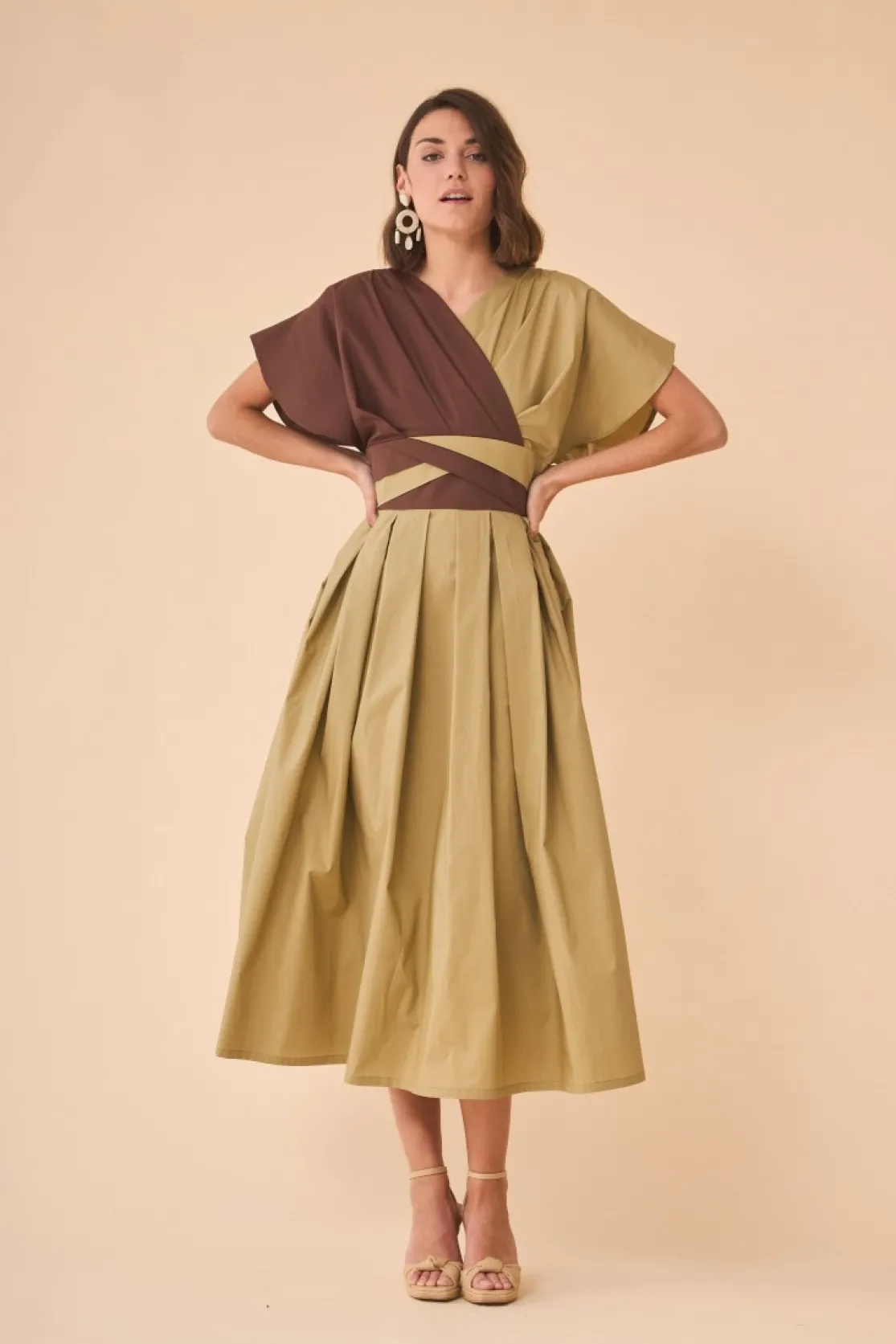VESTIDO JACQUESBICOLOR*Coosy Flash Sale