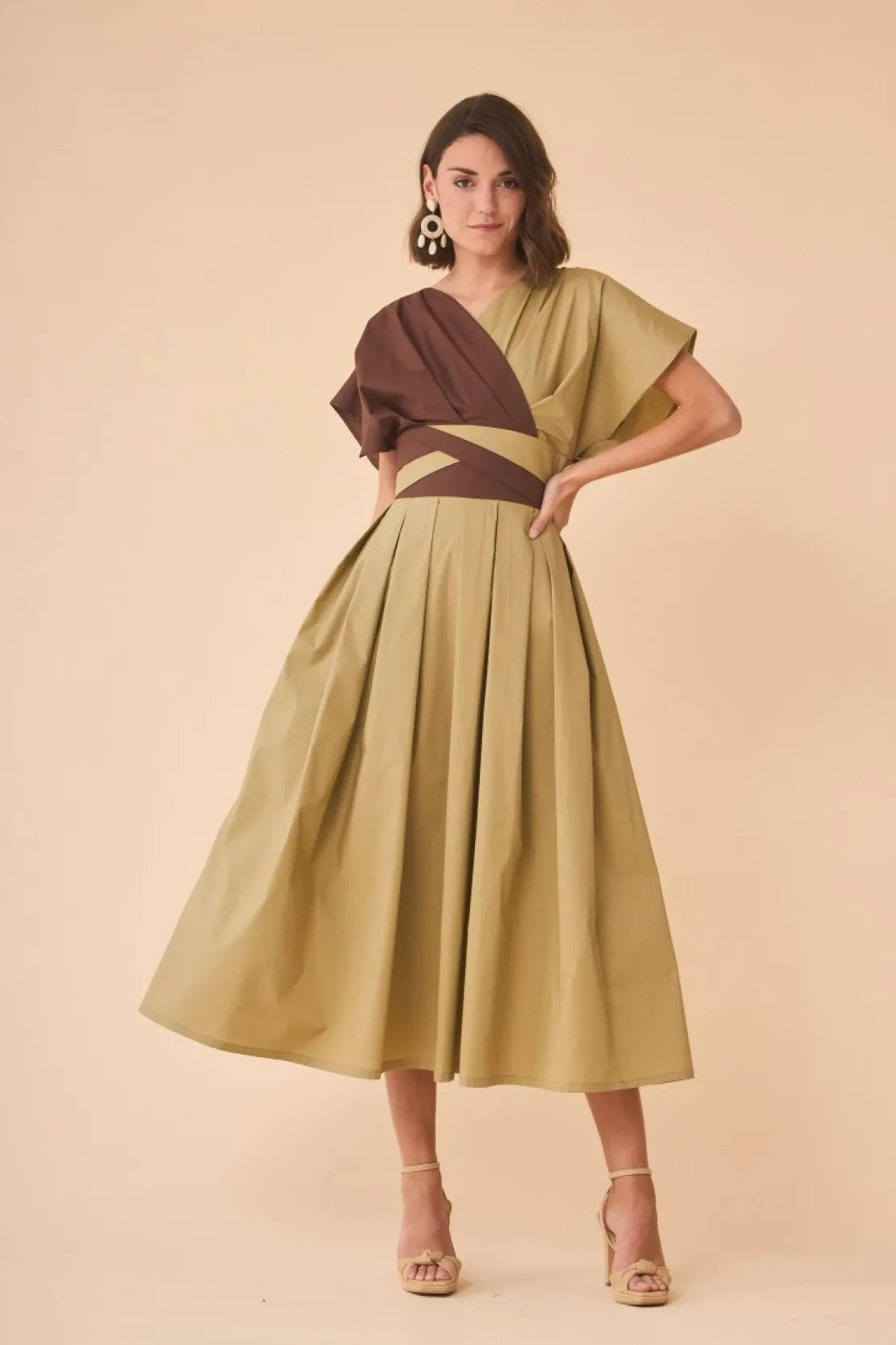VESTIDO JACQUESBICOLOR*Coosy Flash Sale