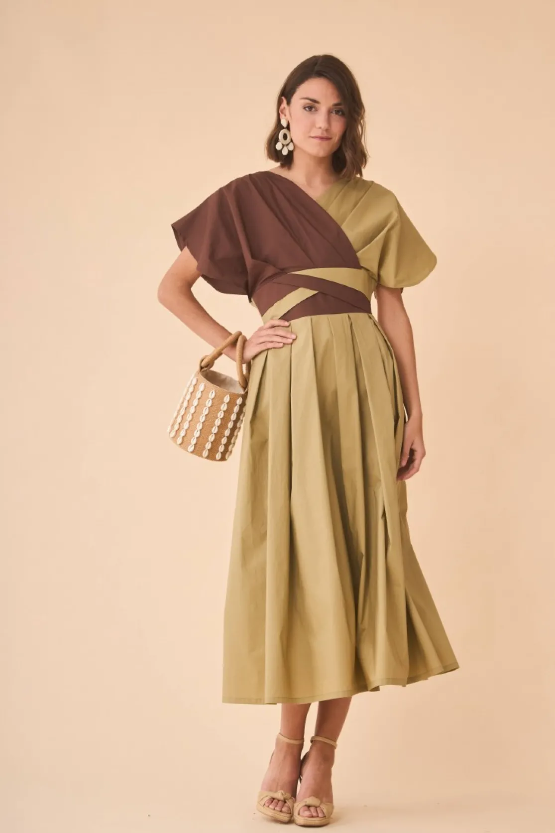 VESTIDO JACQUESBICOLOR*Coosy Flash Sale
