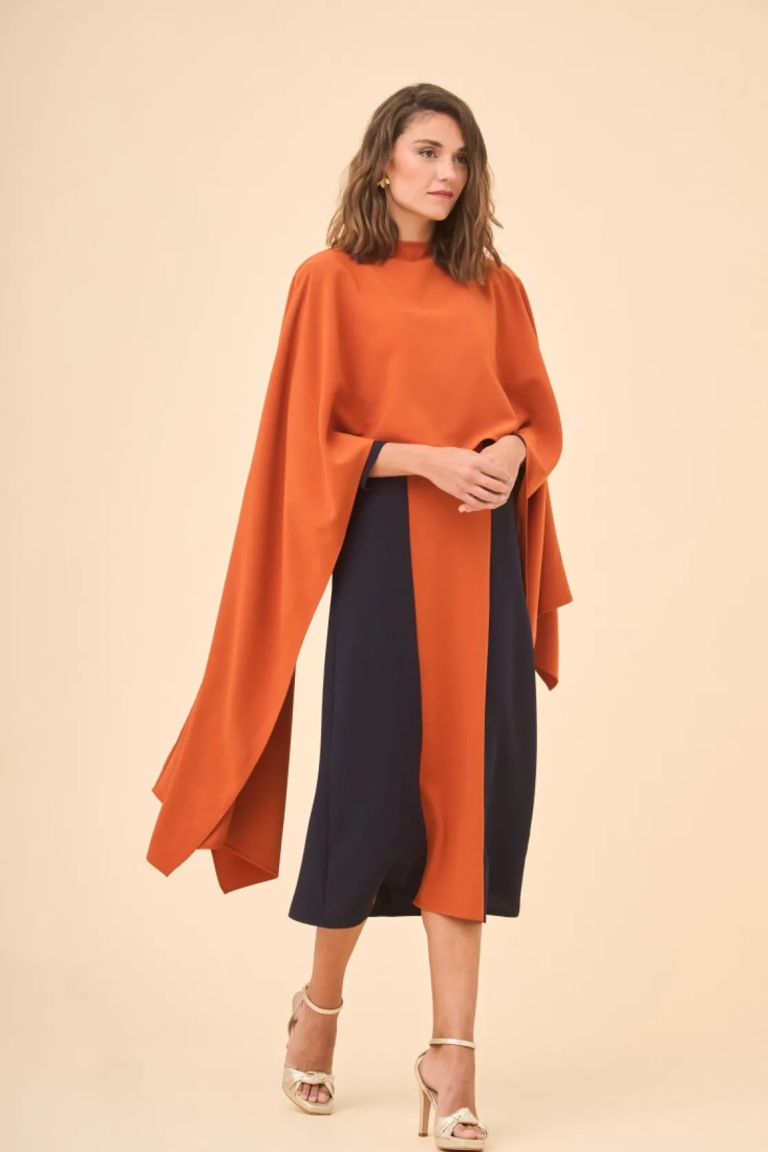Vestido Luca Marino Teja | *Coosy Best Sale