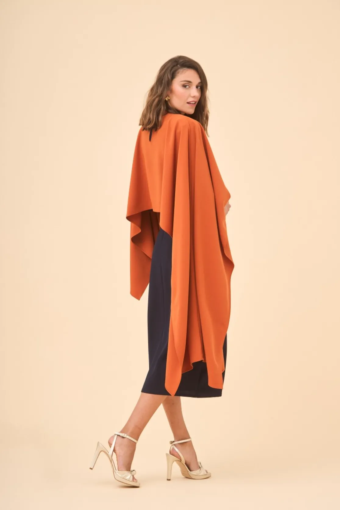 Vestido Luca Marino Teja | *Coosy Best Sale