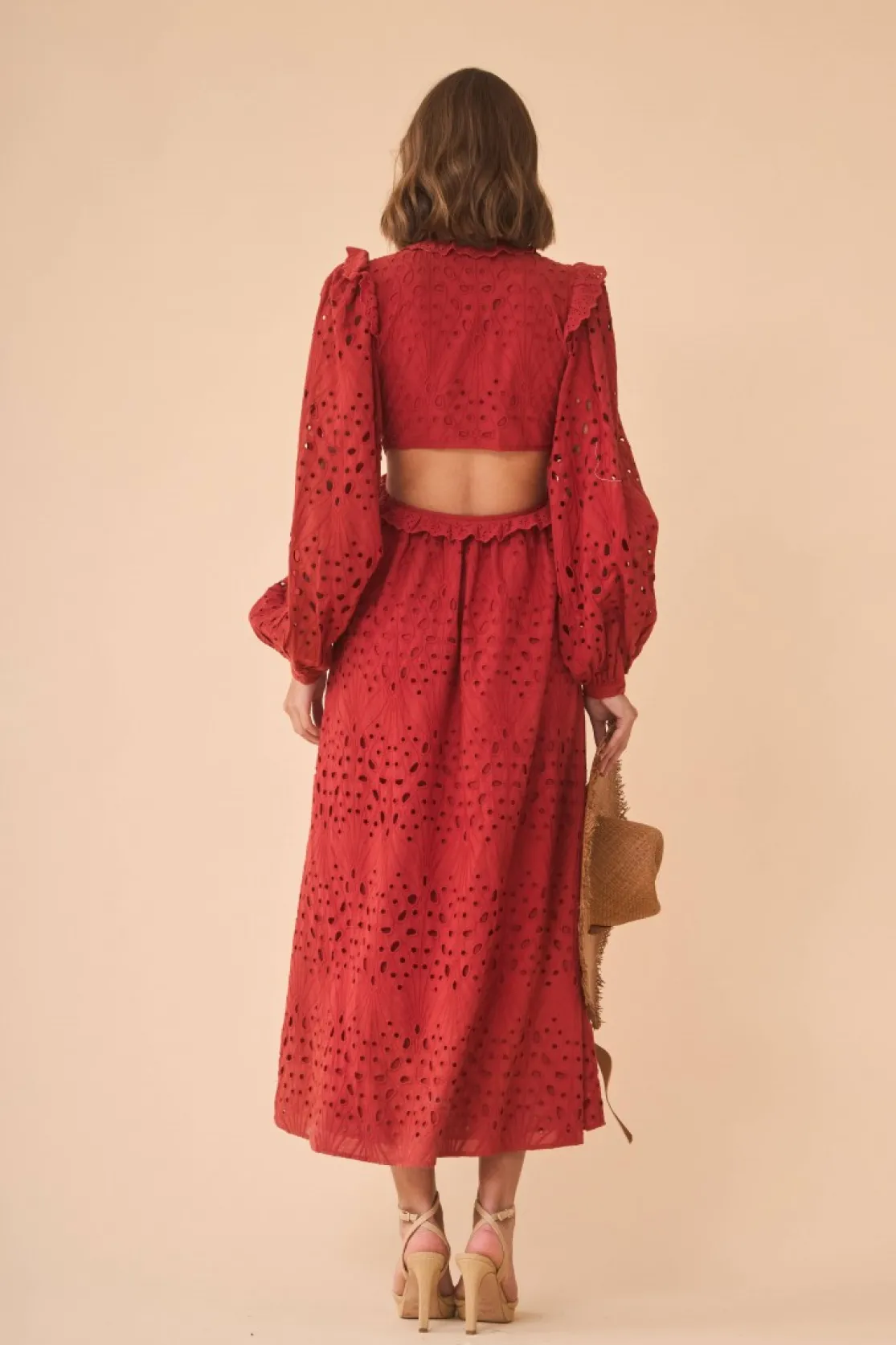 VESTIDO LUCILAROJO*Coosy Best Sale