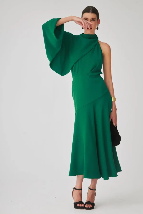 VESTIDO LUPIANA VERDE*Coosy Shop