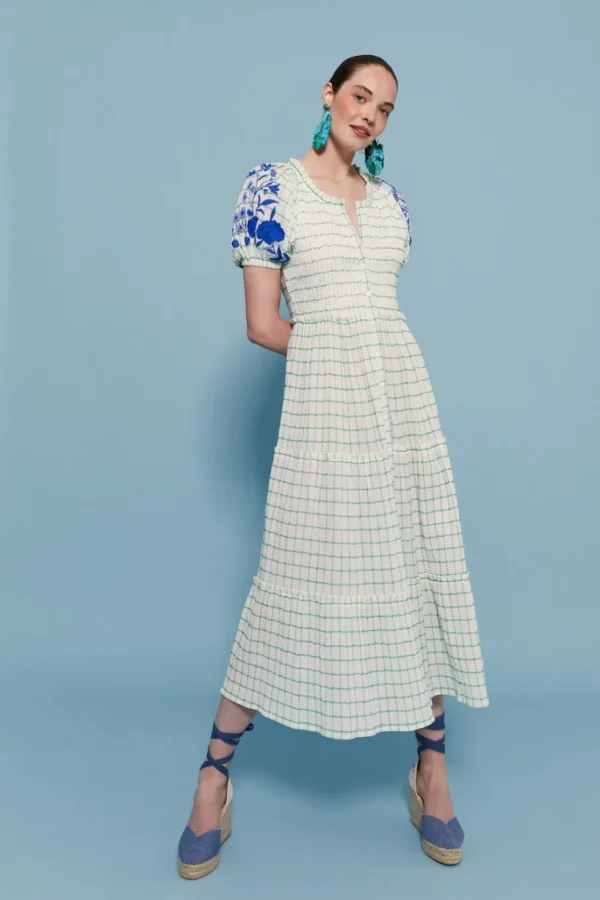 VESTIDO MORELA VERDE*Coosy Discount