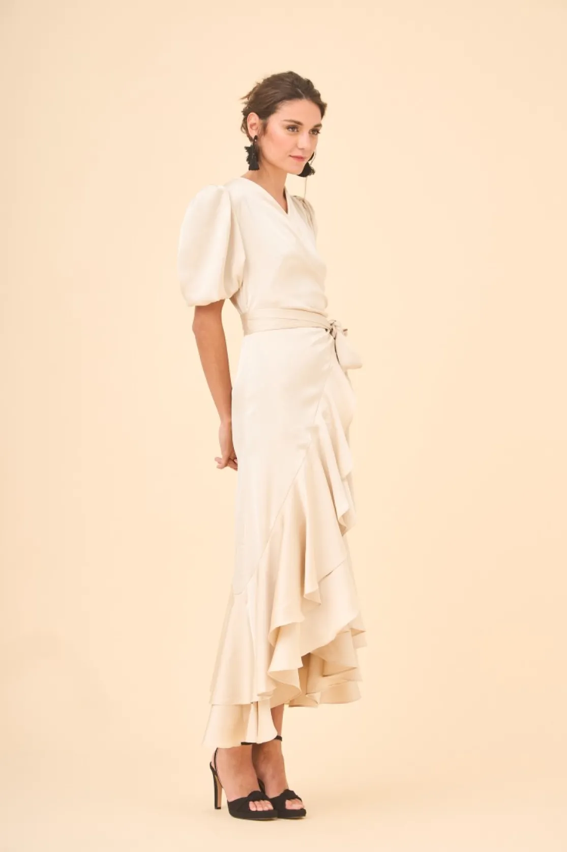 VESTIDO PLACISCRUDO*Coosy Clearance