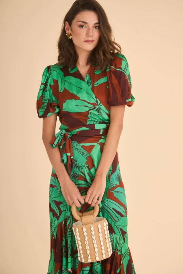 VESTIDO PLACISFLORES MULTI*Coosy Online