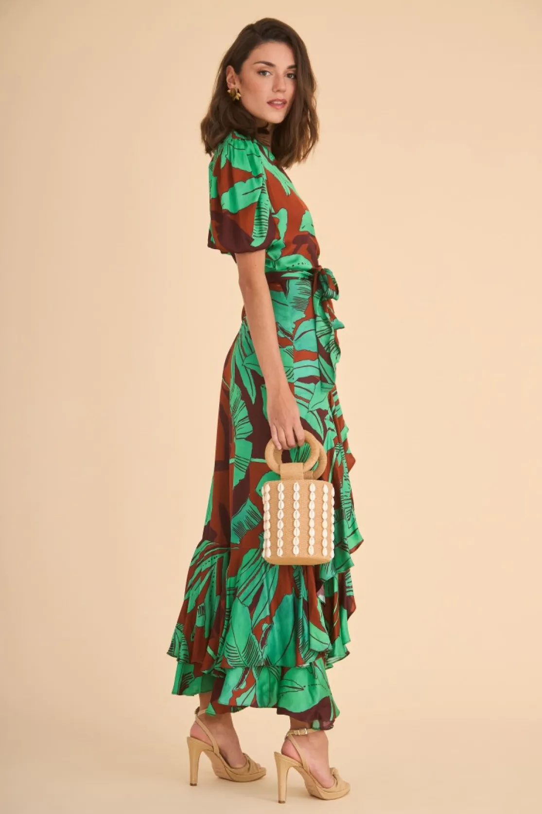 VESTIDO PLACISFLORES MULTI*Coosy Online