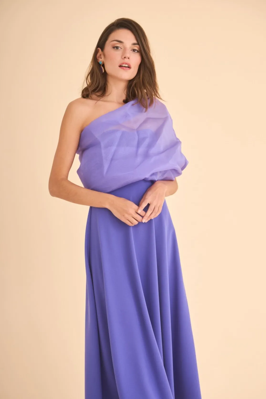VESTIDO RAQUEL MB MORADO*Coosy Cheap