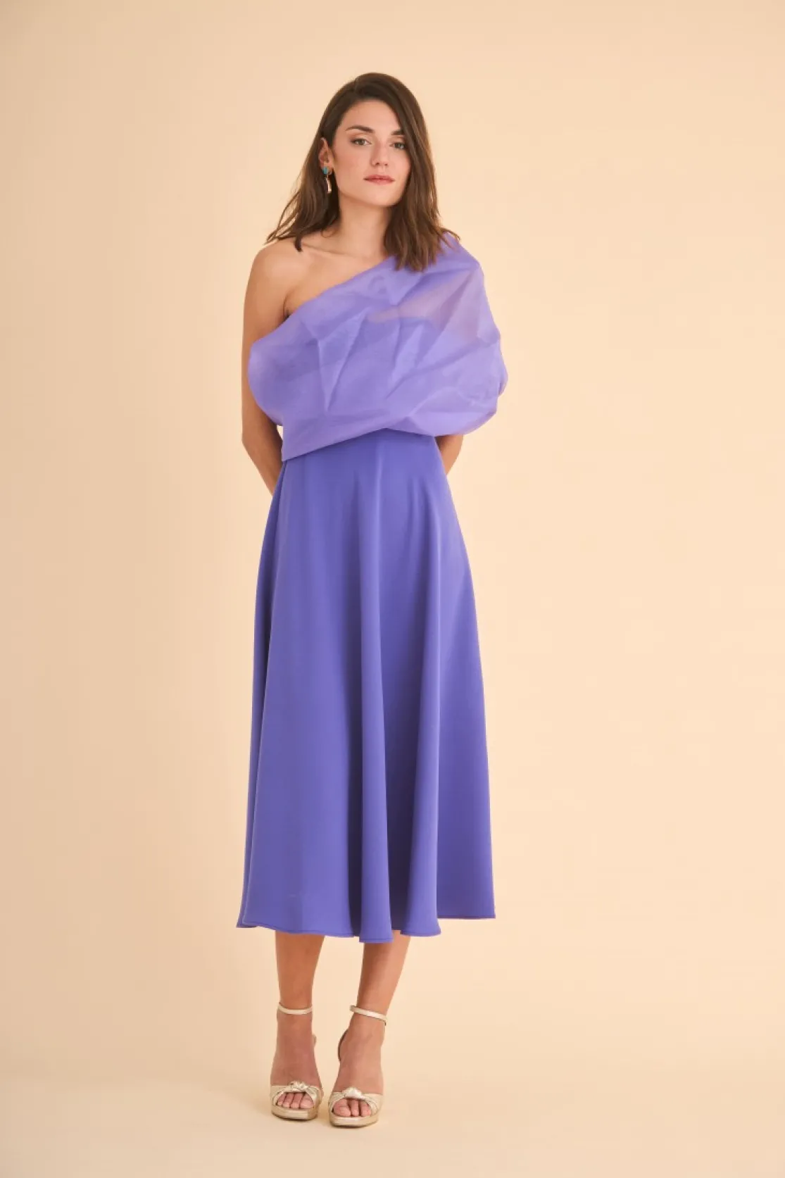 VESTIDO RAQUEL MB MORADO*Coosy Cheap
