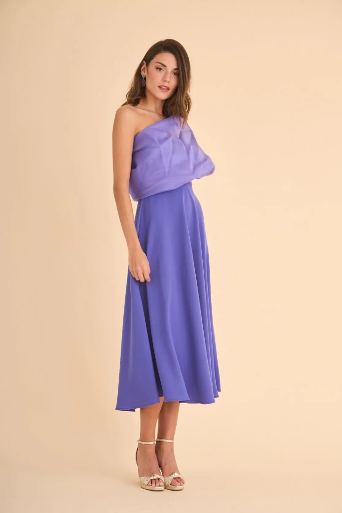 VESTIDO RAQUEL MB MORADO*Coosy Cheap