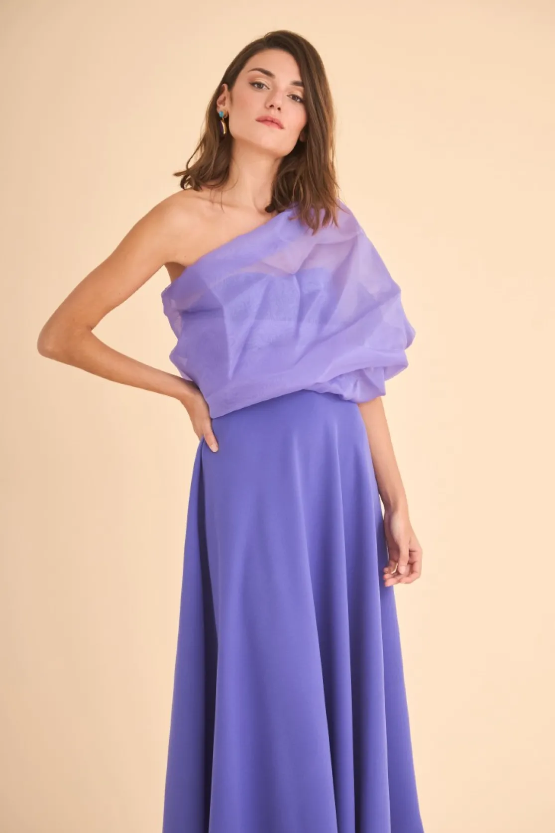 VESTIDO RAQUEL MB MORADO*Coosy Cheap