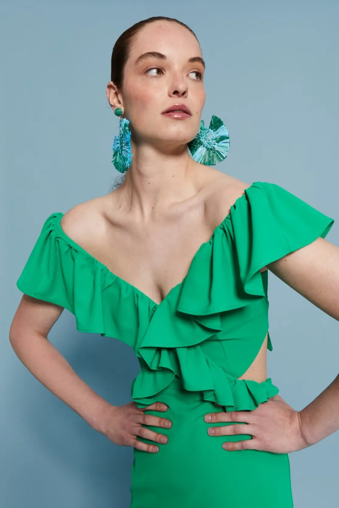 VESTIDO RIOVERDE*Coosy Clearance